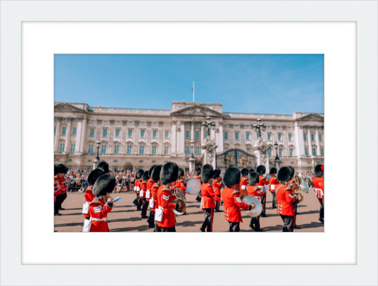 CHANGING OF THE GUARDS - FRAMED